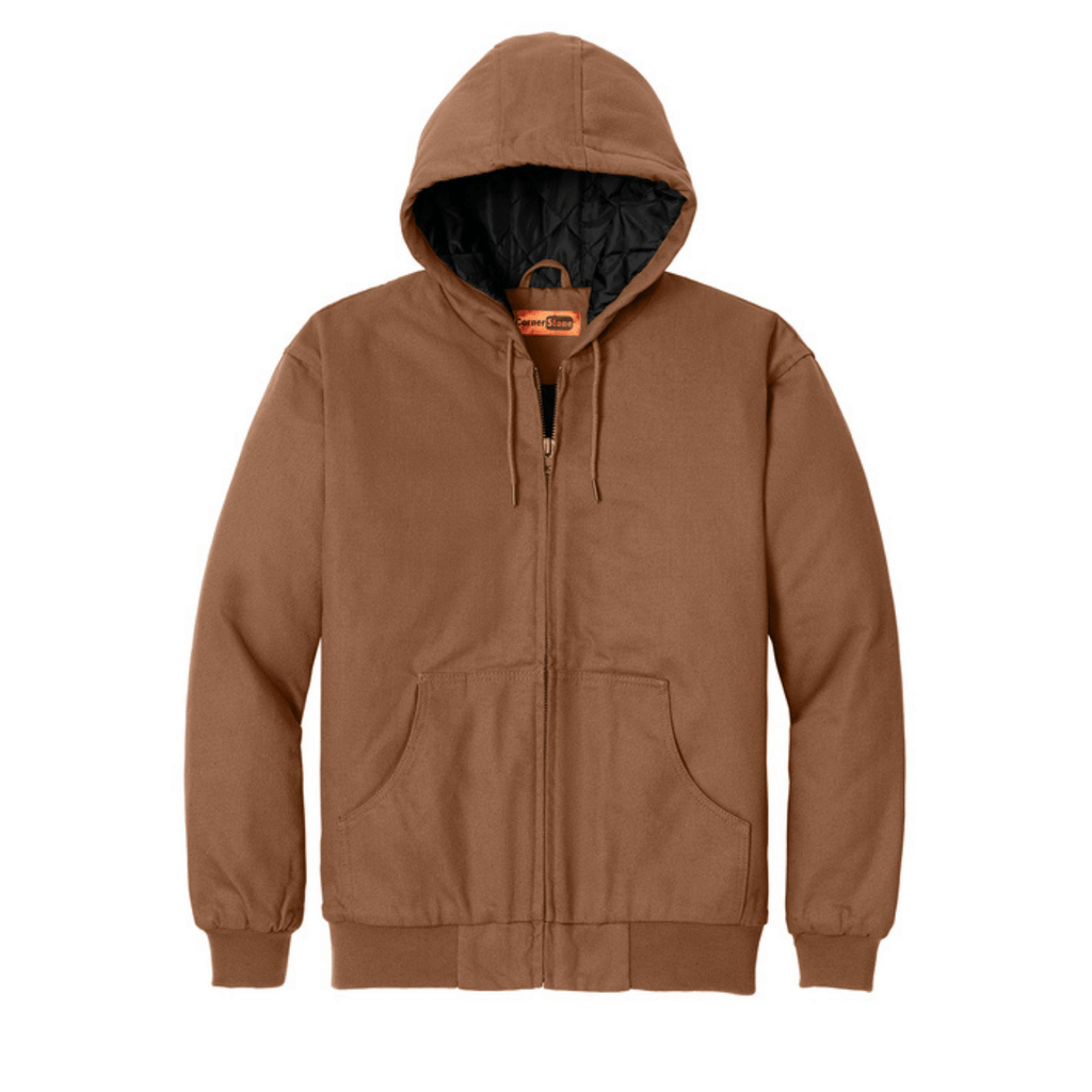 CornerStone Tall Duck Cloth Hooded Work Jacket